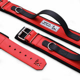BESTIA DOG SPORT HANDLE COLLAR RED - Bestia Collars