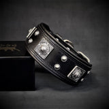 The "Eros" collar 2 inch wide - Bestia Collars