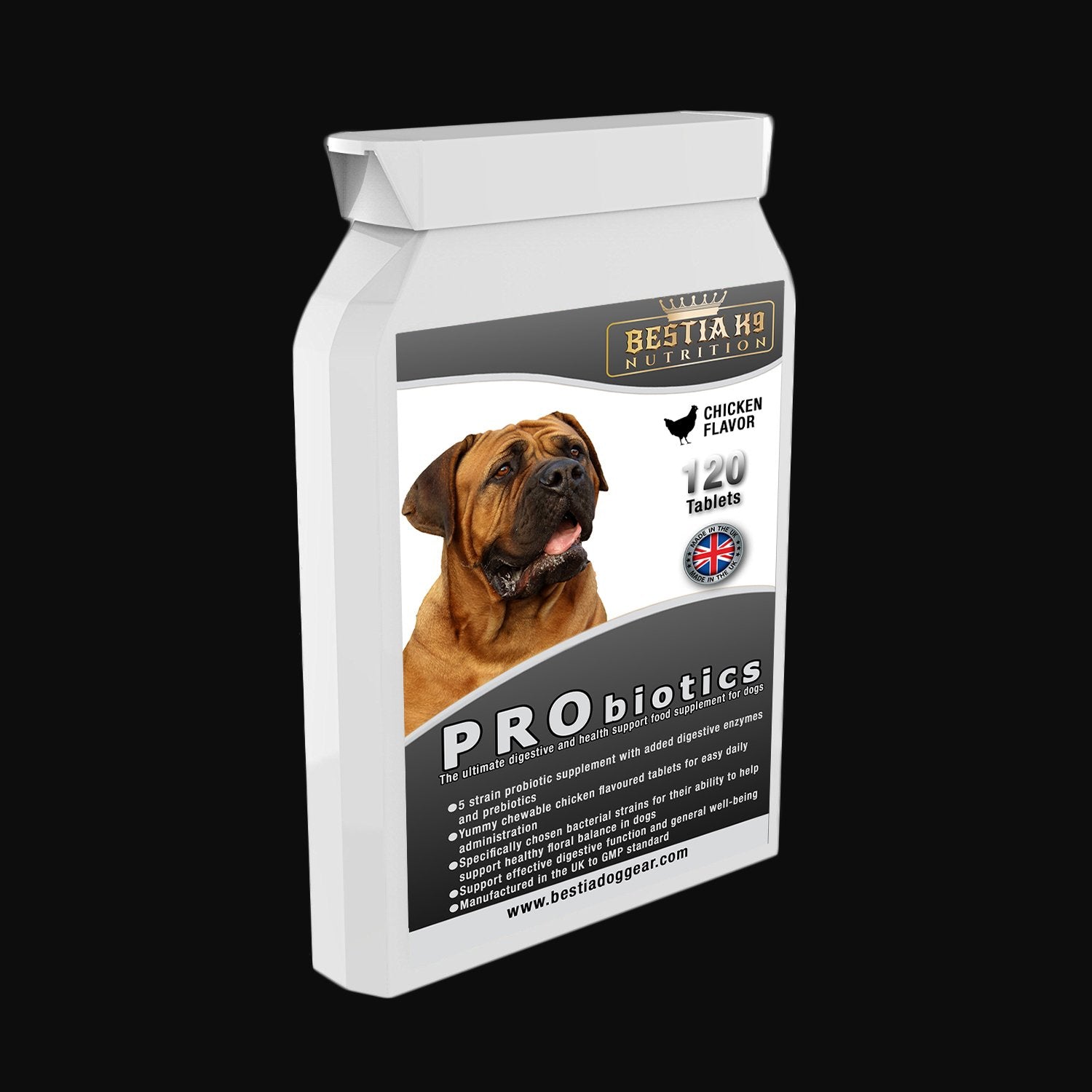 Bestia K9 Nutrition PRObiotics Bestia Collars