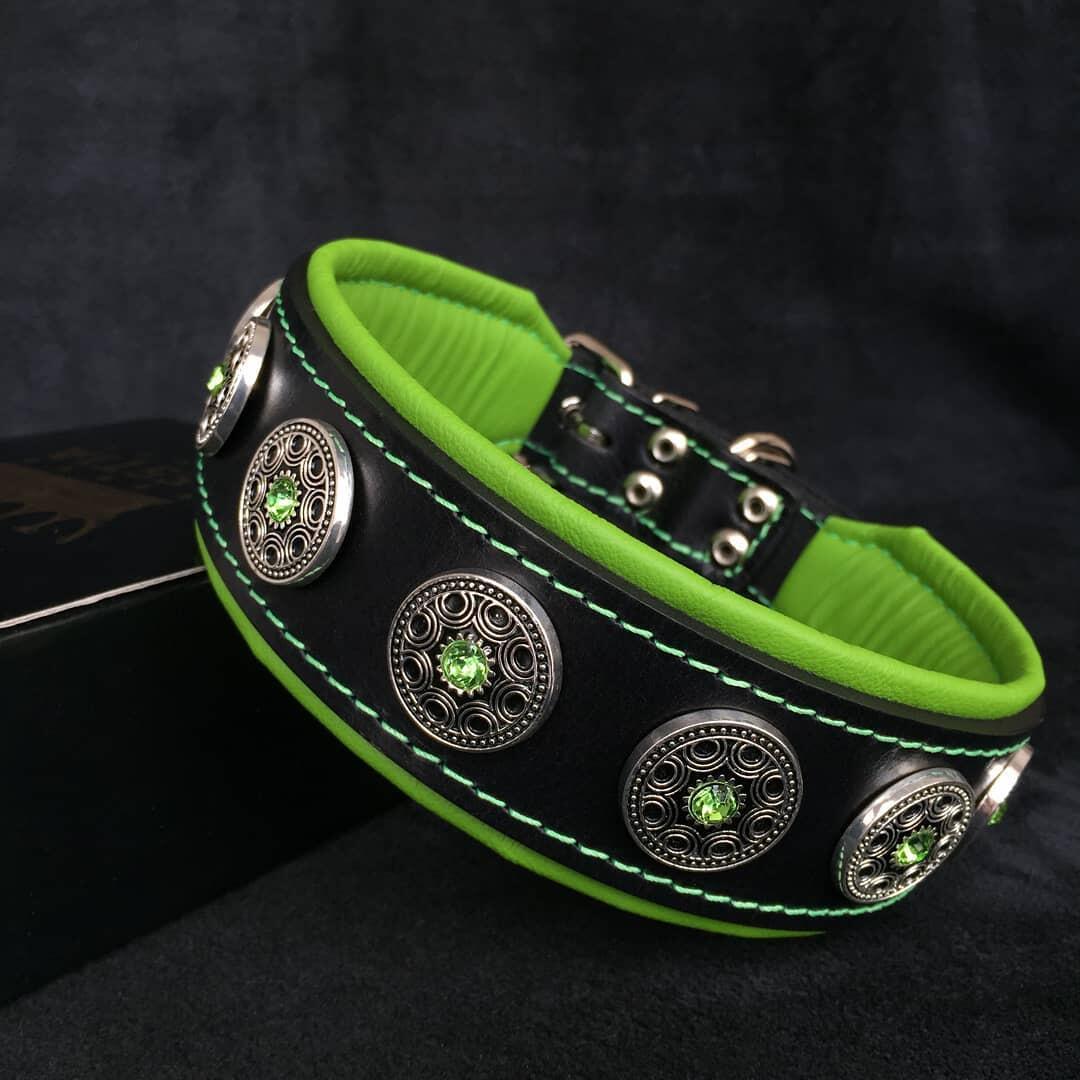 bijou-collar-black-green-