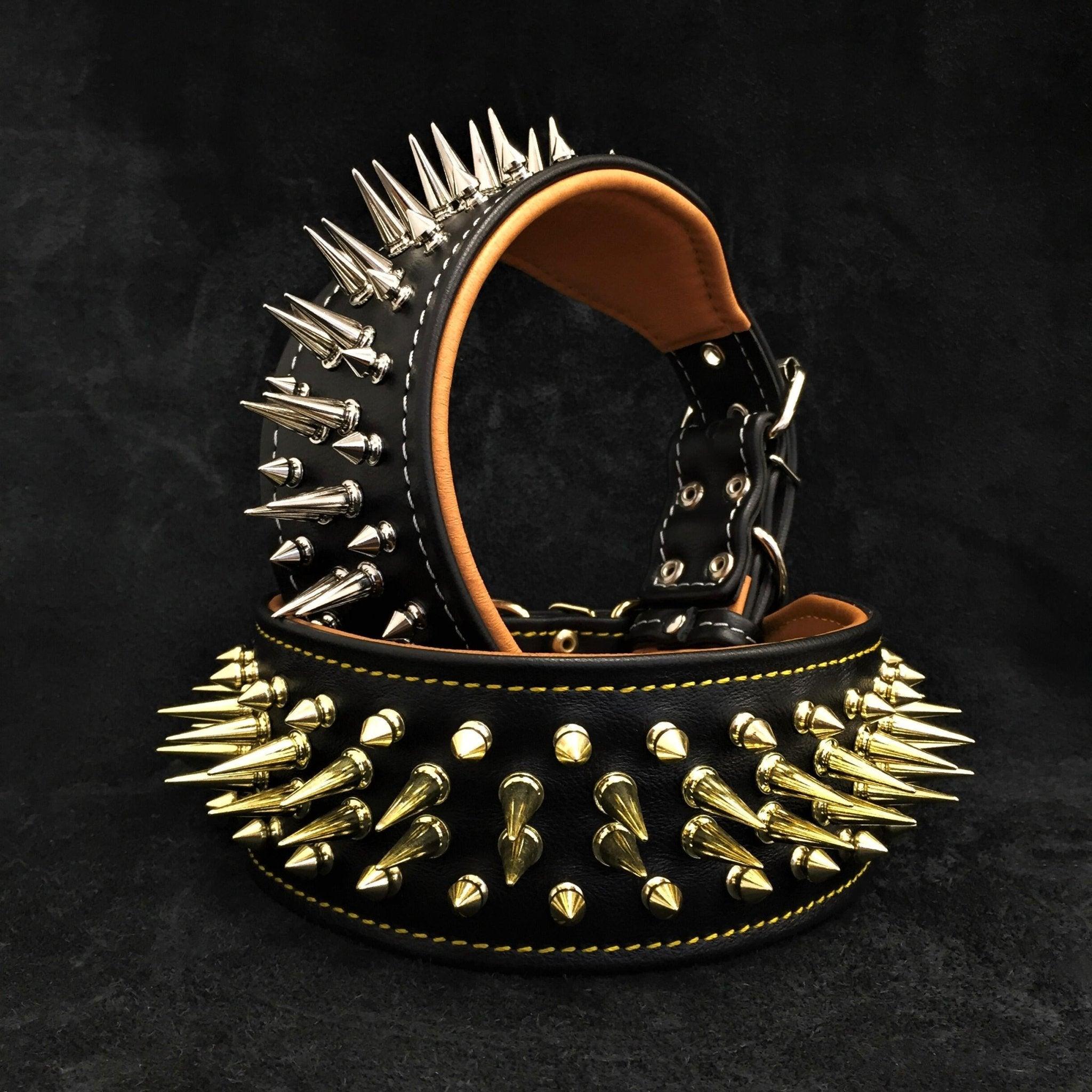 The one and only BIG BOY 2.8 inch wide leather dog collar by