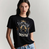 Rottweiler T-shirt Black