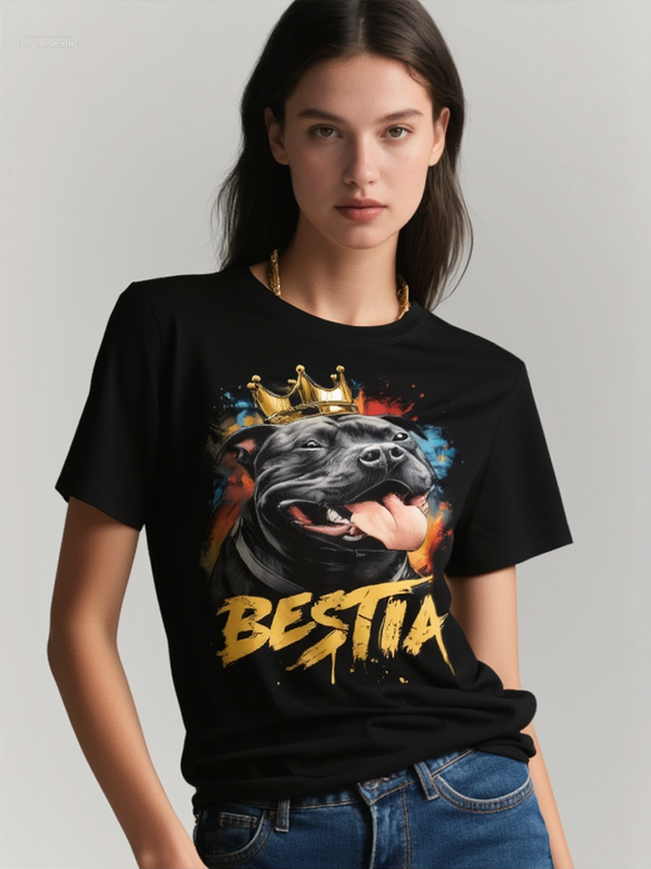 Staffy T-shirt Black