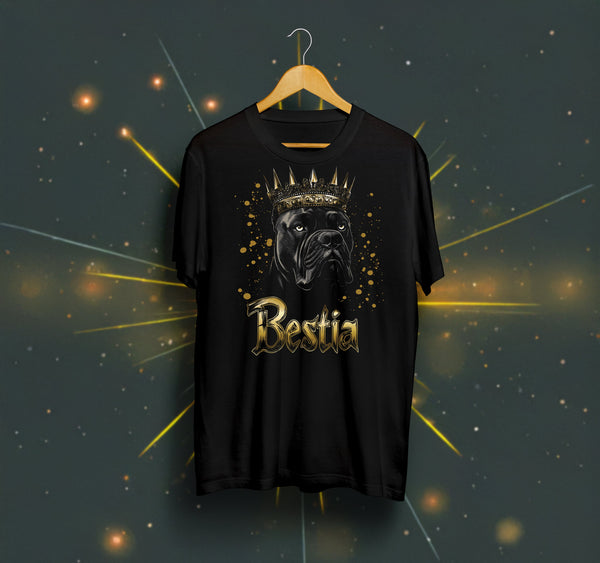 Cane Corso T-shirt Black V4