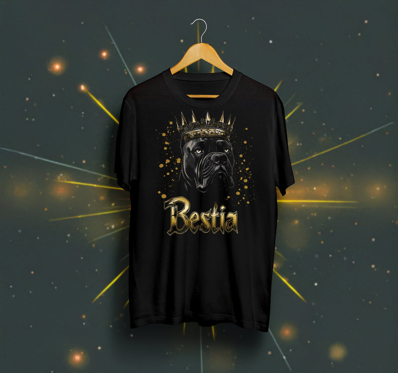 Cane Corso T-shirt Black V4