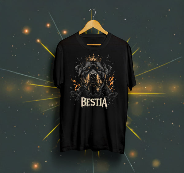 Rottweiler T-shirt Black