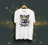 French Bulldog T-shirt White