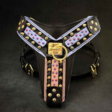 The "Candy" Black Harness - Bestia Collars