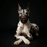 ''Eros'' Basket Muzzle black & red - Bestia Collars