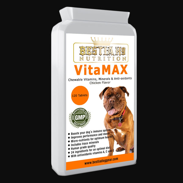 Bestia K9 Nutrition VitaMAX tablets Supplements