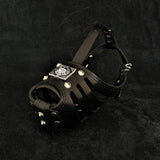 ''Eros'' Basket Muzzle All Black Muzzles