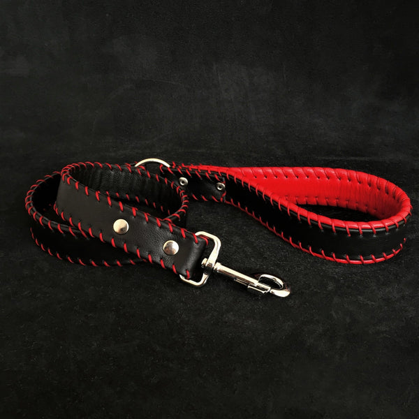 Handstitched soft leather leash Leads & Head Collars