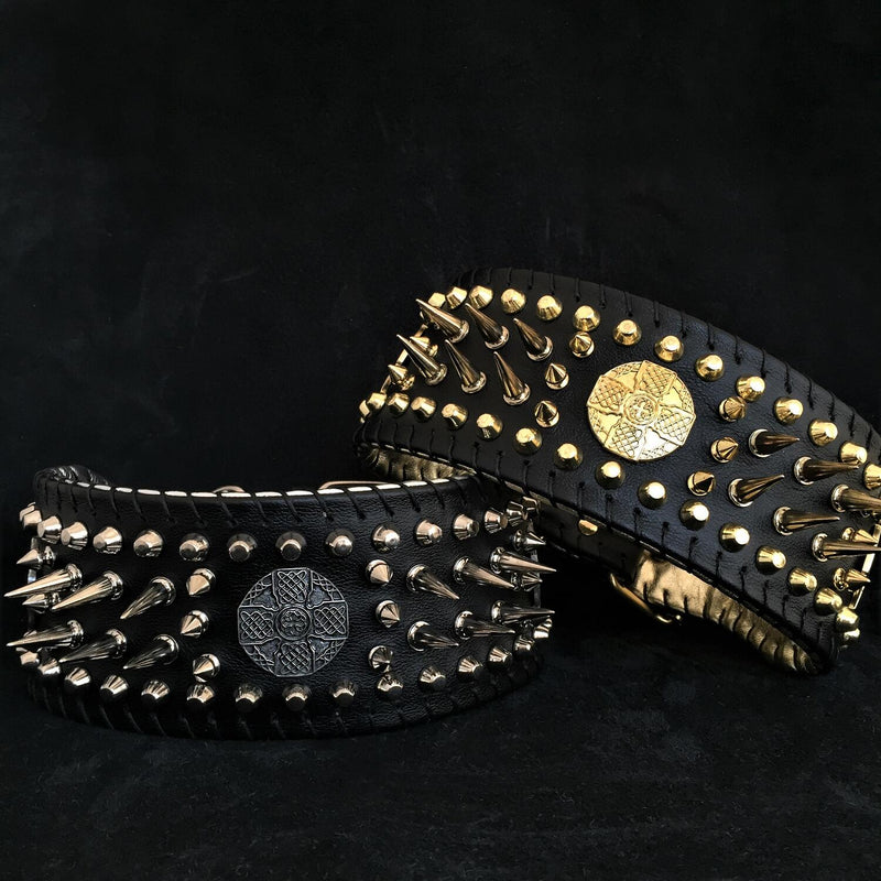 ''Imperium'' hand stitched 8 cm wide show collar Collars