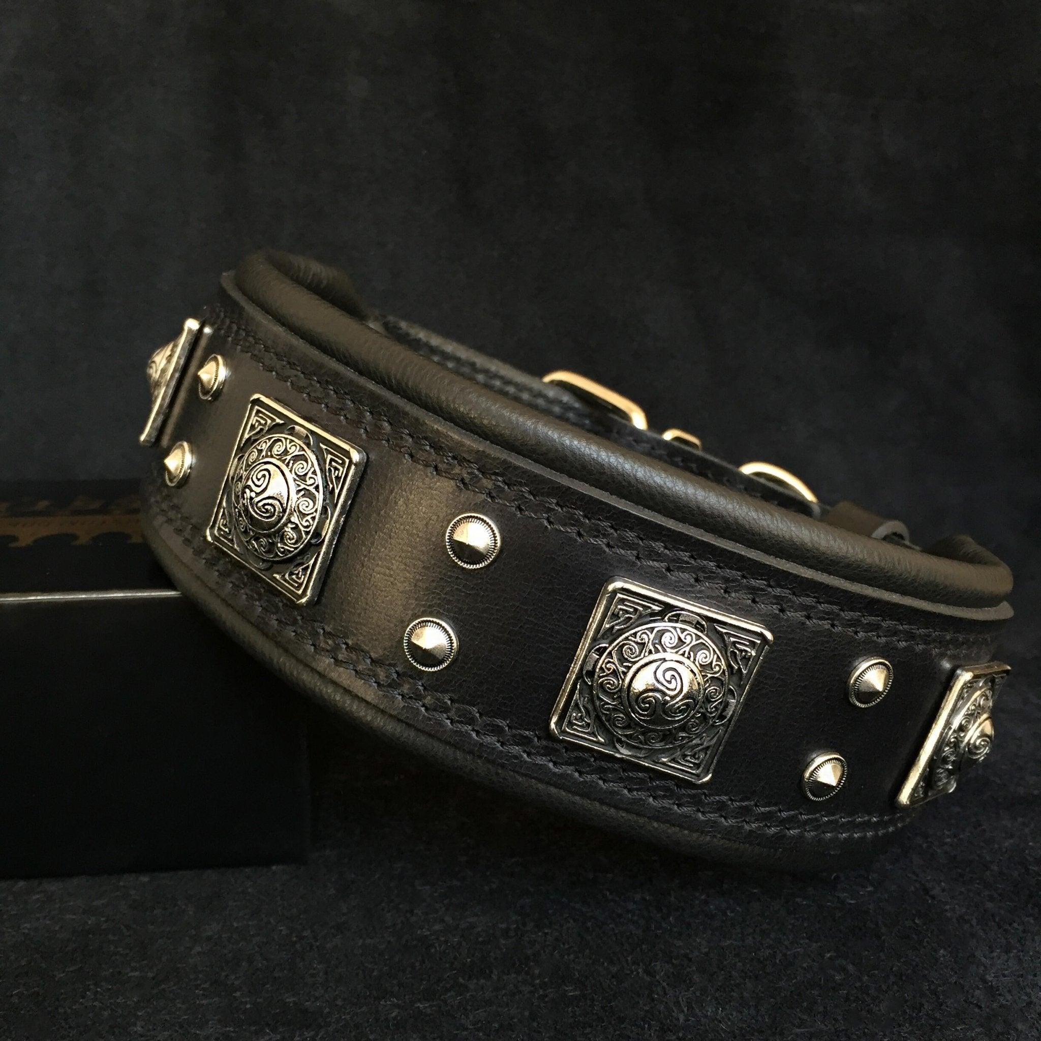 The worlds best genuine leather dog collar for large dog breeds ...