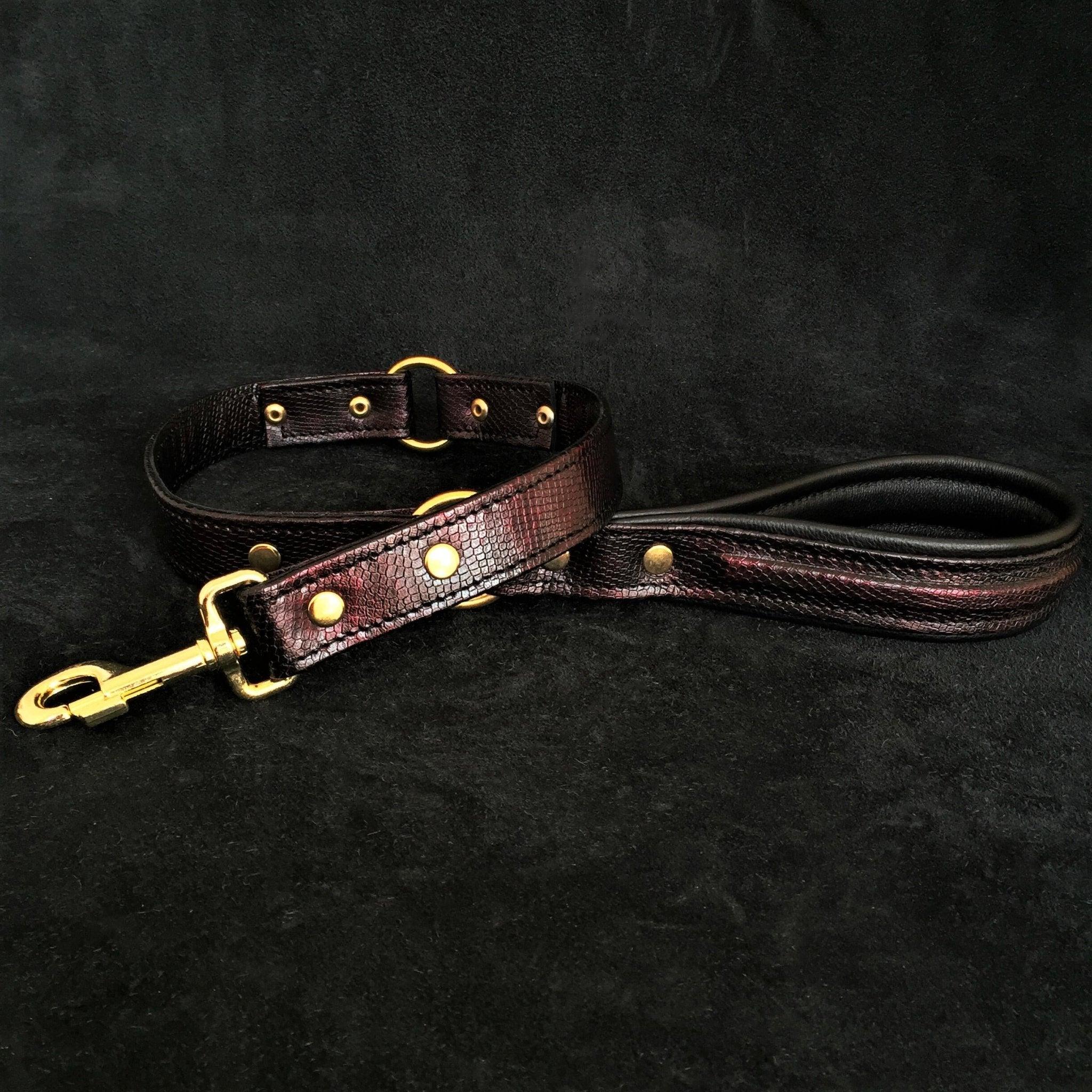 The Balteus genuine leather dog leash – Bestia Collars