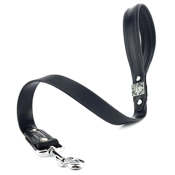 The ''Eros'' leash all Black Leads & Head Collars