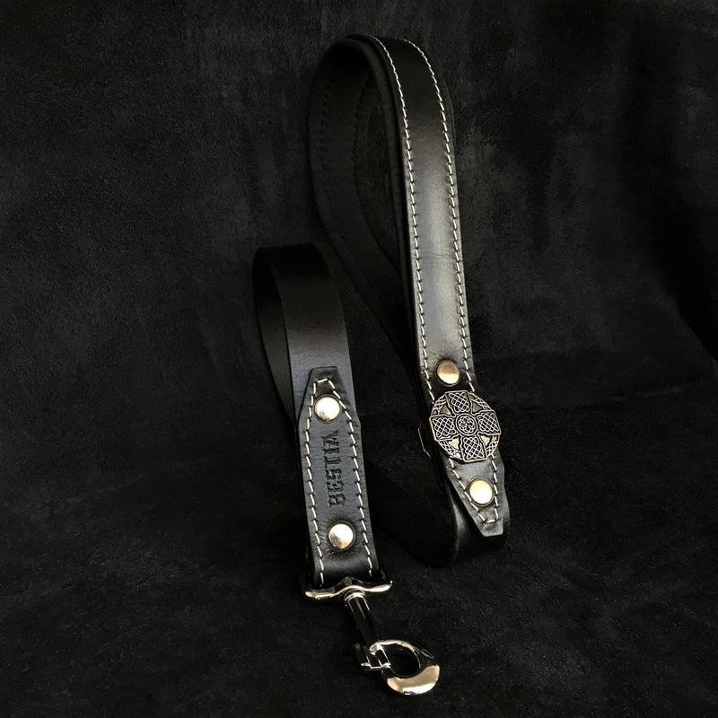 The "Maximus Silver" leash Leads & Head Collars