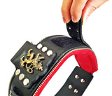 The unique "General" leather dog collar for big dogs Collars