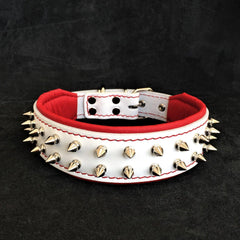 Белый ошейник "Frenchie" для собак Collars